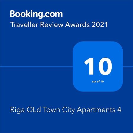 Riga Old Town City Apartments 4 Extérieur photo