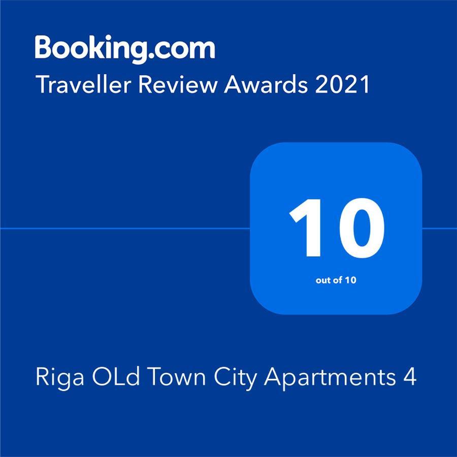 Riga Old Town City Apartments 4 Extérieur photo